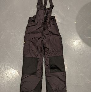 Colombia 10/12 Youth Snow Suit Overalls Black